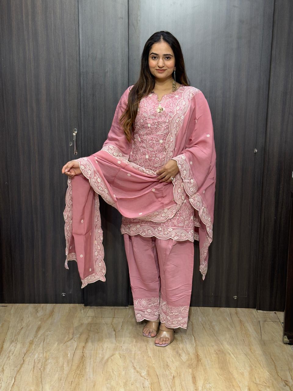 Red traditional fashion